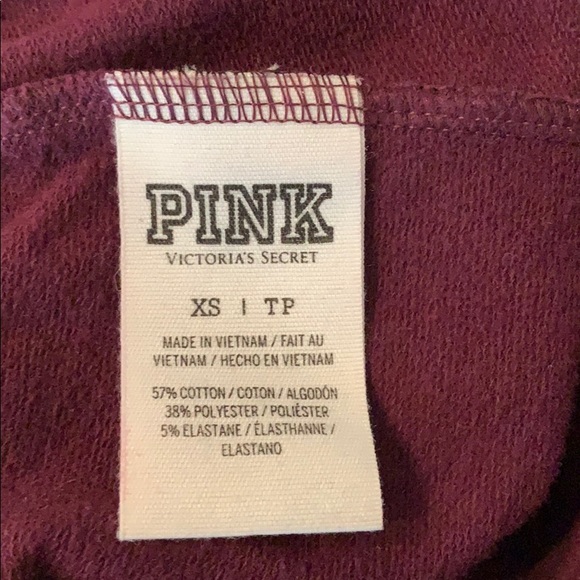 Leggings/jogging burgundy - Picture 3 of 3